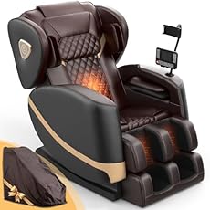 [FULL BODY MASSAGE CHAIR]: After inviting hundreds of massage therapists to test and experience, we launch this upgraded massage chair with smart touchscreen, motorised zero gravity and waist & leg heating function. We aim to alleviate your fatigue a...