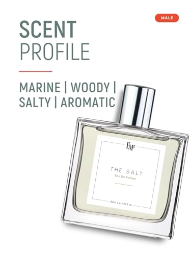 Image of EM5 The Salt EDP Perfume for Men | Marine Woody Salty Aromatic Fragrance | Strong and Long-Lasting Eau De Parfum Spray | Luxury Gift for Him 50ml