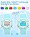 Imagen de Ayybboo Reloj Niño Digital Infantil con 7 Luces LED