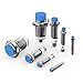 M30 Connector Inductive Proximity Sensor M12 4pins Plug-in Flush Non-Flush Industrial Non-Contact Metal Switch NPN PNP (Color : Connector cableI-M12)