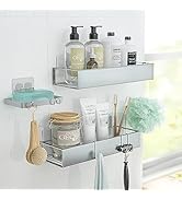 浴室用ラック お風呂ラック 壁掛け 強力粘着固定 穴あけ不要 取り付け簡単 Amazon｜Pamyo 浴室用ラック お風呂ラック バスルームラック 強力粘着