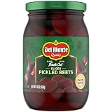 Del Monte Crinkle Cut Ready to Eat Pickled Beets, 16 oz Jar