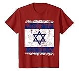ISRAELE Bandiera | Uomini Donne Bambini ISRAELE Maglietta