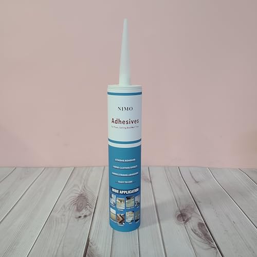 NIMO Adhesives For Floor, Ceiling And Wall Tiles – Strong Bonding Glue for Floor, Wall & Ceiling Tiles – Waterproof, Fast-Drying, Long-Lasting – Ceramic, Porcelain, Stone & Mosaic Tile Adhesive