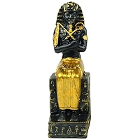 TRANSGOOD Egypte Cat Goddess Bastet Collectible Figurine 10,7 cm H