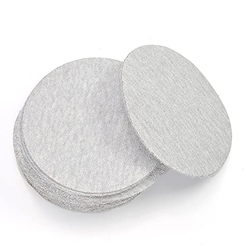 Utoolmart ディスクペーパー サンダー サンディングディスク サンドペーパー ダブルアクション マジック ペーパー 研磨 やすり 電動サンダー用 サンディングパット 木工用 ランダムアクションサンダー用 サンディング 研磨 サンダー用紙やすり丸型 #150 工木工生地研磨用 3インチ 外径 75mm 20枚