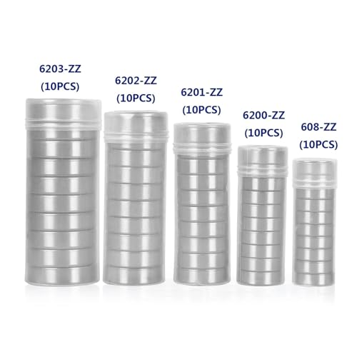Roulement à billes haute précision ABEC-5 608 ZZ en acier renforcé