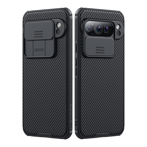 Nillkin Camshield Pro für Google Pixel 9 Pro XL Hülle mit Kameraschutz Ultradünne Schutzhülle für Google Pixel 9 Pro XL 6,8 Zoll 2024 Case (Schwarz)