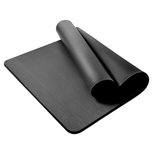 DSL Yoga Mat, Thick Non Slip Exercise Mat - Gym Fitness Pilates Workout Mat for Women Men, 15mm Large 61 x 185cm - Black/Blue/Purple/Pink/Green/Red - Image 5