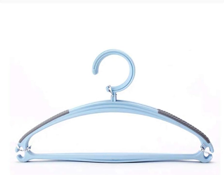 JSEIAJB Baby Clothes Racks Portable Hanger Children Coat Plastic Hangers Hook Household Kids for Clothing Organizer(Black-JoJo's Bizarre Adventure1)