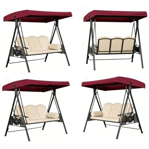 Toile de rechange pour balançoire structure renforcée et bâche imperméable - 7