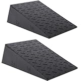 Folaps Squat Wedge Block for Heel Elevated Squat Weightlifting 2PCS Non-Slip Slant Board for Squats