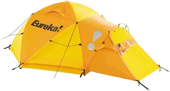 Eureka! K-2 XT Three-Person, Four-Season Backpacking Tent, Yellow