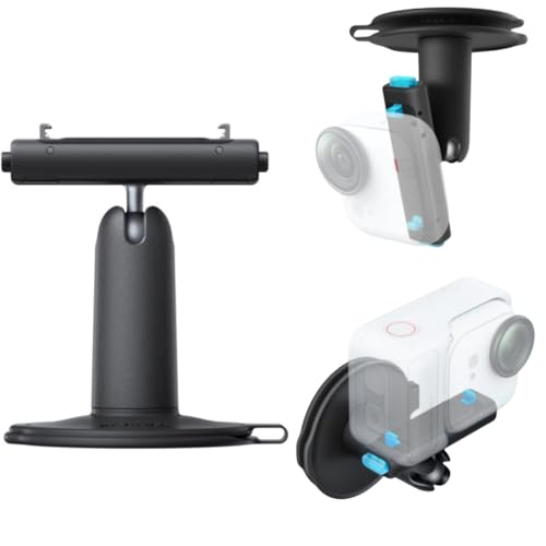 Insta360 Go Ultra 対応 カメラ 粘着ベーススタンド ピボットスタンド ボールヘッド設計 角度を自由に調節可能