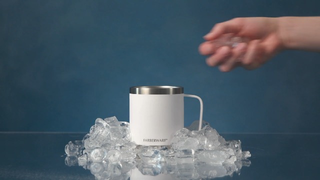 Amazon.com | Farberware Stainless Steel Mug With Lid And Handle