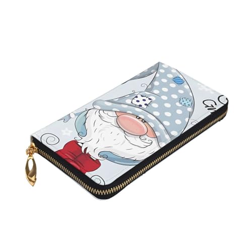 Portefeuille long imprimé nain mignon, une idée cadeau originale