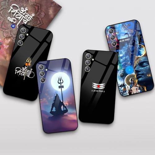 Image of COLORflow Back Cover Compatible with Samsung Galaxy A34 5G | Shiv Ji, Mahadev, Bholenath, God Customized | Shockproof TPU Bumper with Camera Protection Back Cover Compatible with Samsung Galaxy A34 5G