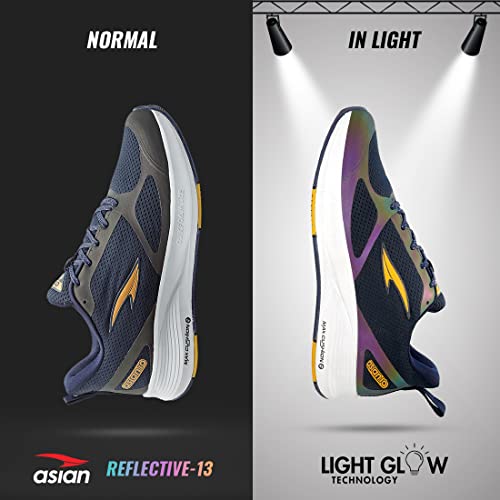 Image of ASIAN Men's REFLECTIVE-13 Sports Running,Walking & Gym Shoes with Max Cushion Technology Phylon Sole with Memory Form Casual Sneaker Shoes for Men's & Boy's