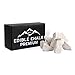 HITT Premium Edible Chalk - Natural Most Crunchy Edible Chalk for eating 7 oz (200 gr) - Zero Additives Organic Russian Edible Chalk Chunks - ASMR Food