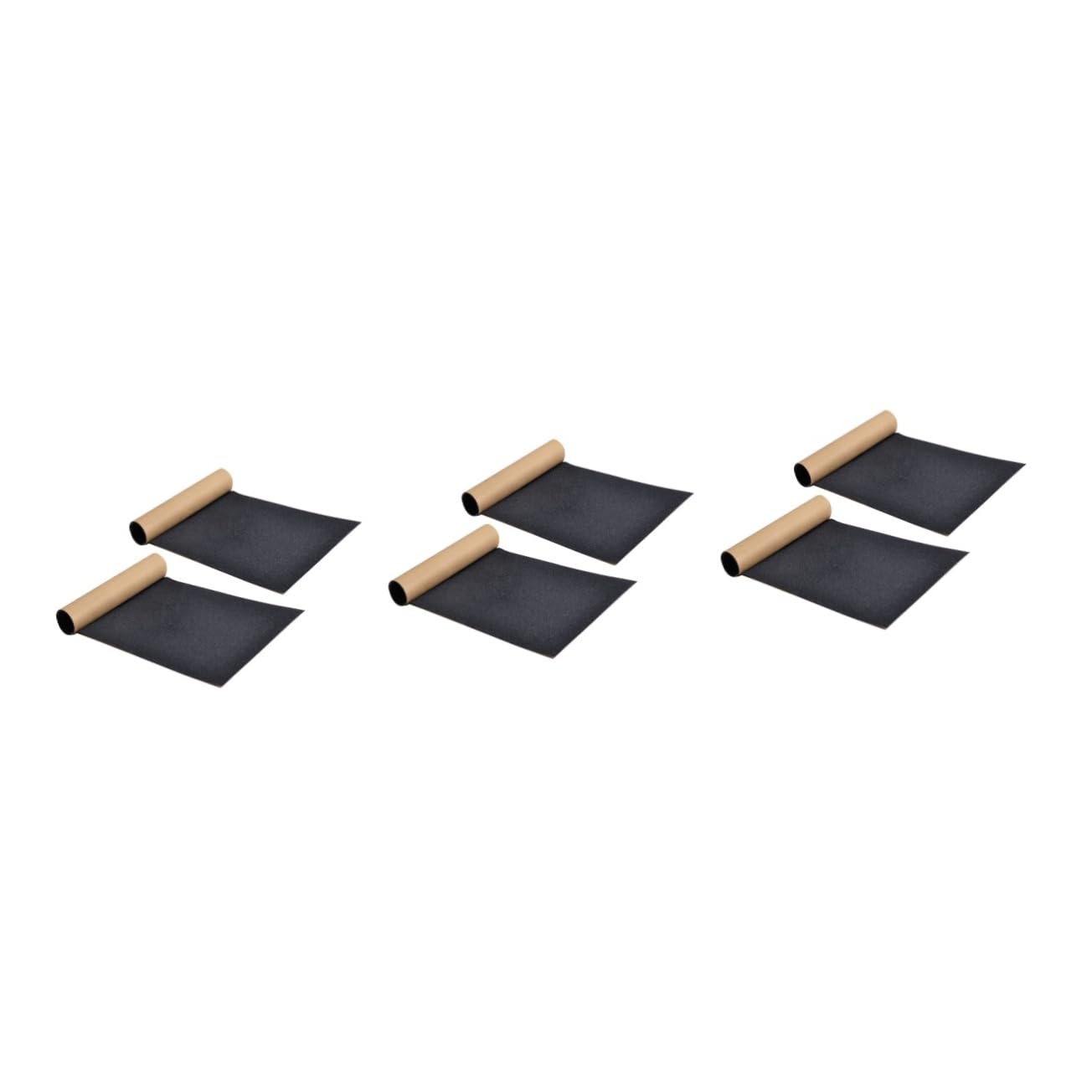 UKCOCO 3 Sätze Skateboard Sandpapier Rutschfeste Klebebänder Für Skateboards Und Scooter Outdoor Sportzubehör Für Herren Und Damen Langlebig Und Witterungsbeständig 2 Stück * 3