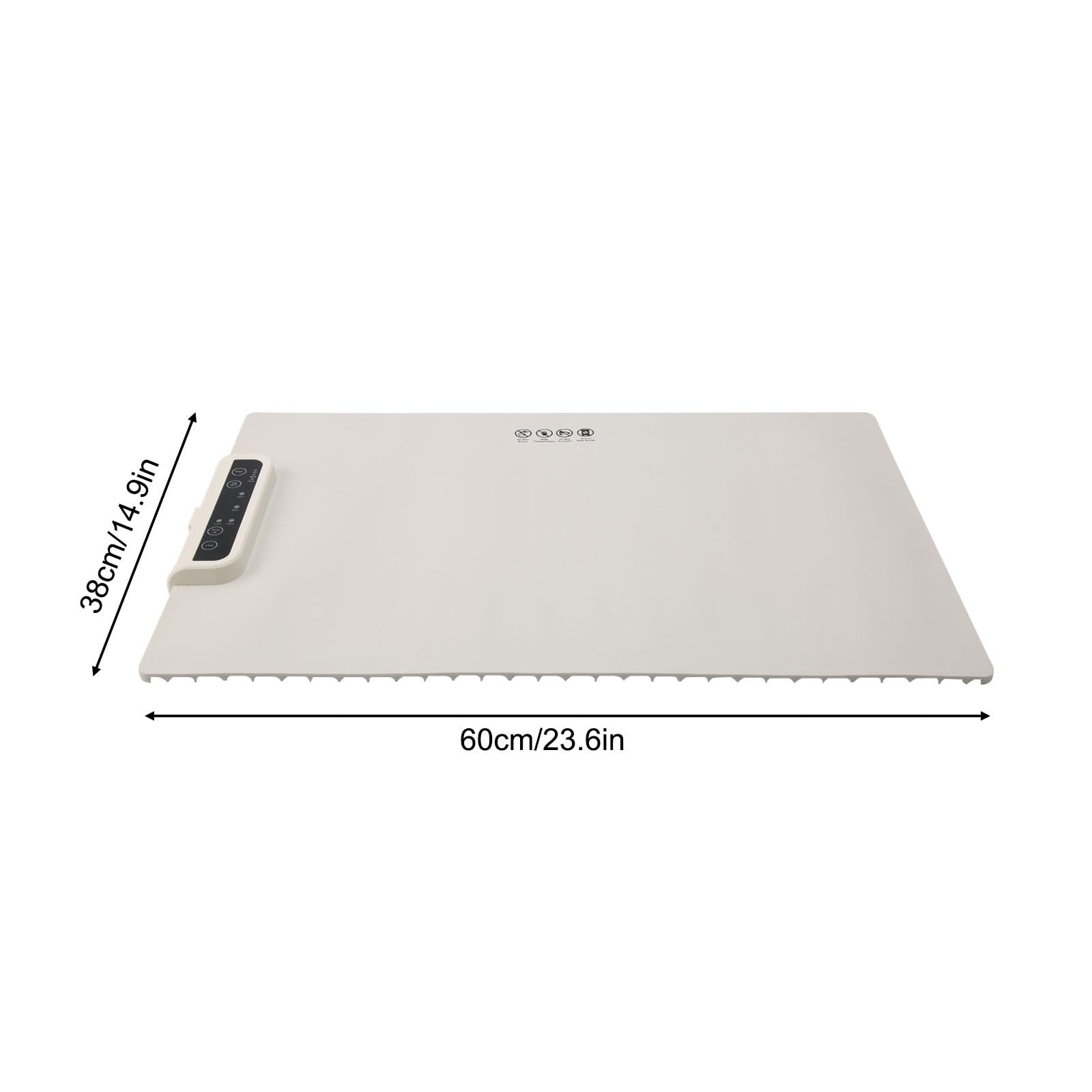Placa para mantener caliente, calentador de alimentos eléctrico, calentador de buffet de silicona plegable con 3 temperaturas y temporizadores ajustables, para buffet, fiesta, restaurante, mantener