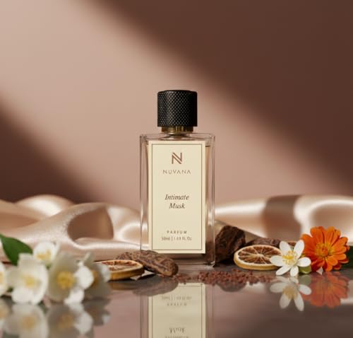 Image of Intimate Musk Perfume 50ml for Men & Women | Clean Musky Fragrance with Bergamot, Amber & Vanilla | Long Lasting Luxury Perfume Spray | Daily Wear, Office & Special Occasions