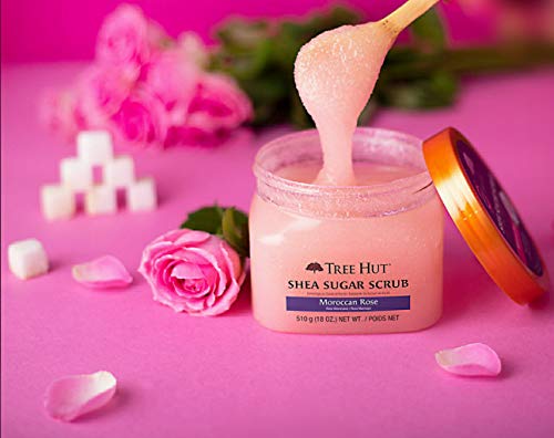 Tree Hut Shea Sugar Scrub Moroccan Rose ~ 18 oz