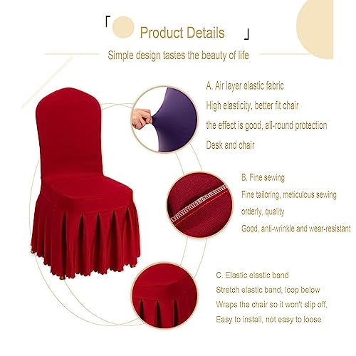Housse de chaise lavable pour célébration et repas de famille - 4