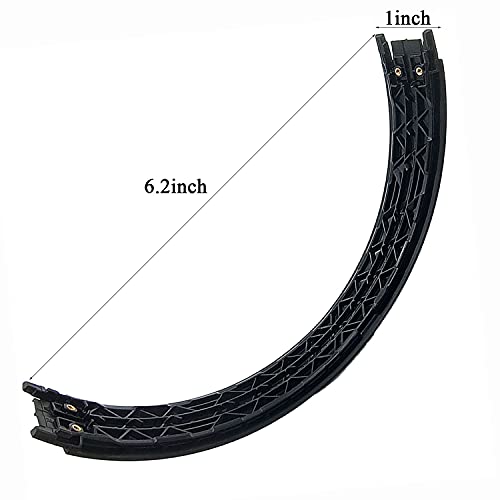 Piezas de reemplazo de diadema Solo3 Accesorios Kit de reparación de diadema compatible con Solo 3.0 Solo 2.0 Diadema superior (Negro rojo) miniatura 5