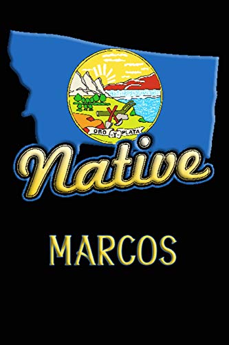 Montana Native Marcos: College Ruled Composition Book - Johnson, Jason