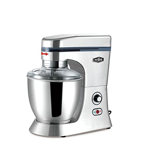 KWS M-B7 Commercial 620W Stand Mixer, 7 Quarts Heavy-Duty for Restaurant/Bakery/Tea Shop/Coffee Shop