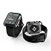 X-Doria 38mm Apple Watch Case (Defense Edge) Premium Aluminum and TPU Bumper Frame (Charcoal) - Compatible with Apple Watch Series 1, Series 2 and Nike+