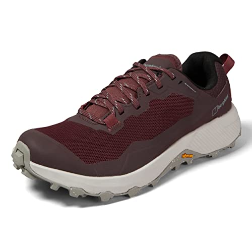 Berghaus Women's Revolute Active Hiking Trail Shoes | Comfortable | Walking Boots, Purple Black, 4 UK