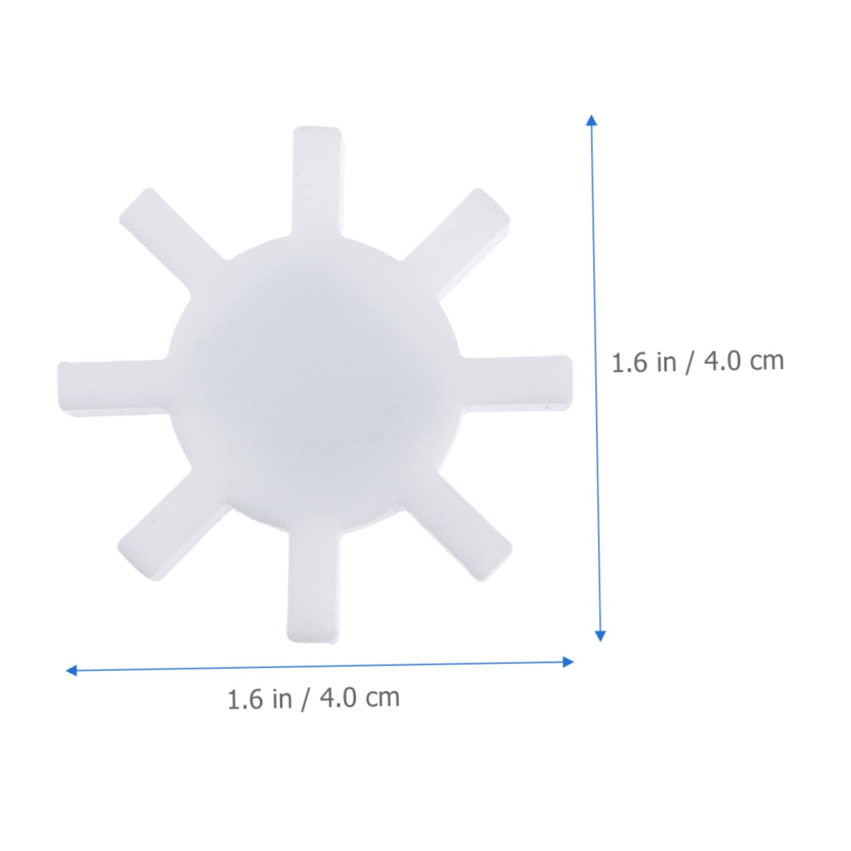 Alipis 5 Set Barra Agitazione Magnetica Ptfe Forma Ingranaggio Resistente Alte Temperature E Solventi Per Laboratori E Ricerca Scientifica 2 Pezzi*5