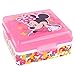 Fiambrera Infantil Cuadrada Para Almuerzo Con 3 Compartimentos | Minnie So Edgy Bows
