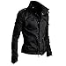 Amoin Men's Fashion New Military Casual Jacket Zip Button Coat