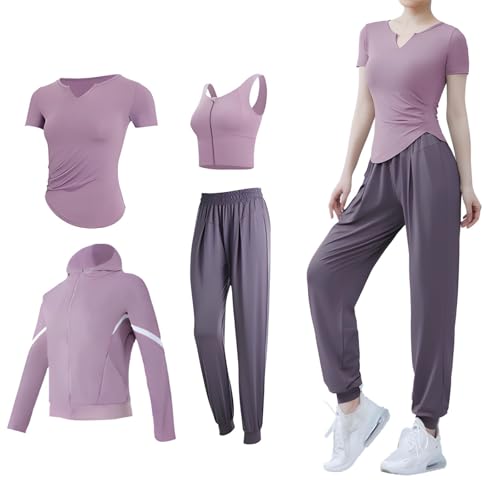 Ensemble d'entraînement 4 pièces veste débardeur manches courtes pantalon XXL