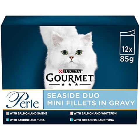 Gourmet Perle Seaside Duo Cat Food 12x85g Cover