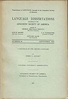 A Grammar the Mende Language 0527007668 Book Cover