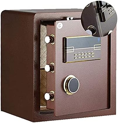 MXCERH Fireproof Waterproof s Electronic Home Home Office s Wall-Mounted Electronic Combination Locks 45 cm s All-Steel Security Cabinets Cabinet for Home Office Cash Use