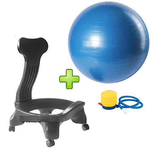 Tlyd Balance Sports Ball Chair Office Gym Elastic Ball Seat Electronics Home Yoga