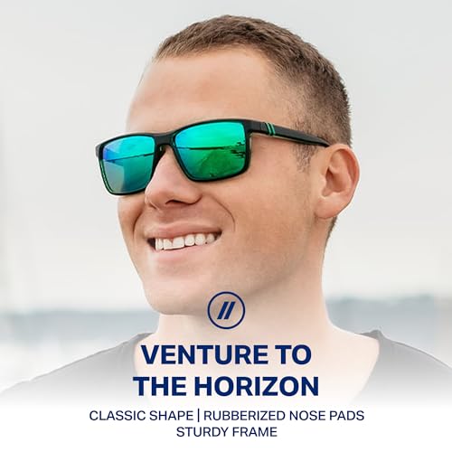 Image of Blenders Eyewear Mesa - Polarized Sunglasses - Modern Wraparound Frames - 100% UV Protection - For Men & Women