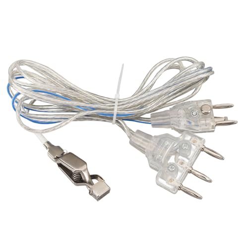 Yomiyuyr Fencing Body Wire, Conductive Epee, Saber Foil Body Cord, Sturdy Stainless Steel with Consistent Connectivity for Competitive Fencing, 3.6oz