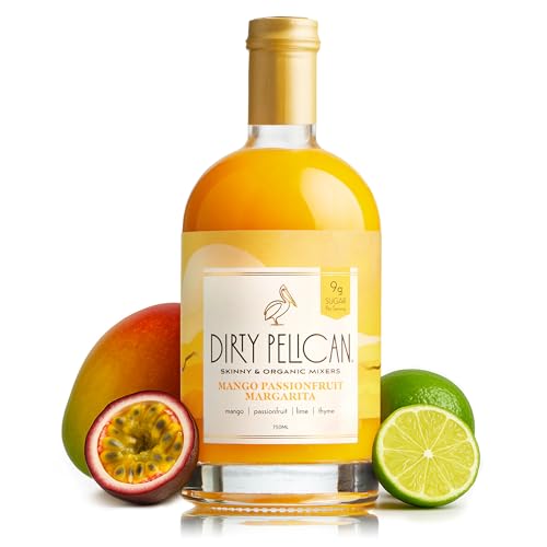 Dirty Pelican Cocktail Mixers - Mango Passionfruit Margarita - Skinny