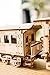 Wood Trick Wooden Toy Train Set with Railway - 34x7″ - Locomotive Train Toy Mechanical Model Kit - 3D Wooden Puzzles for Adults to Build - Engineering DIY Models for Adults to Build