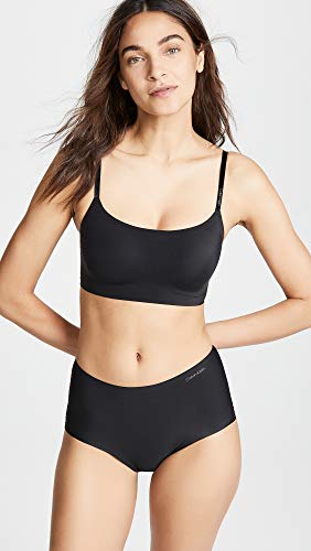 Image of Calvin Klein Women's Invisibles Comfort Seamless Adjustable Skinny Strap Bralette Bra