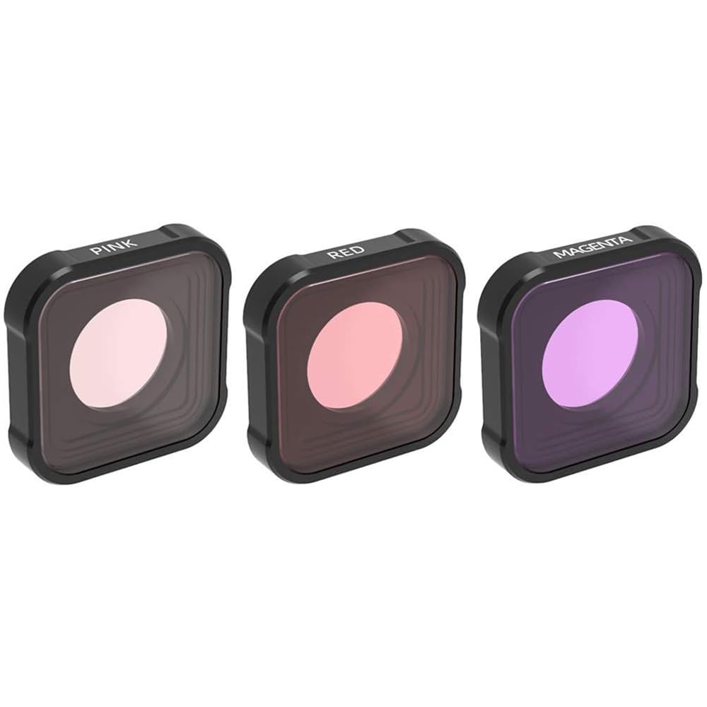 Action Pro Underwater Diving Magenta Filter Compatible With GoPro Hero-9 Black (Directly Replace The Standard Protective Lens On Your Camera) 3