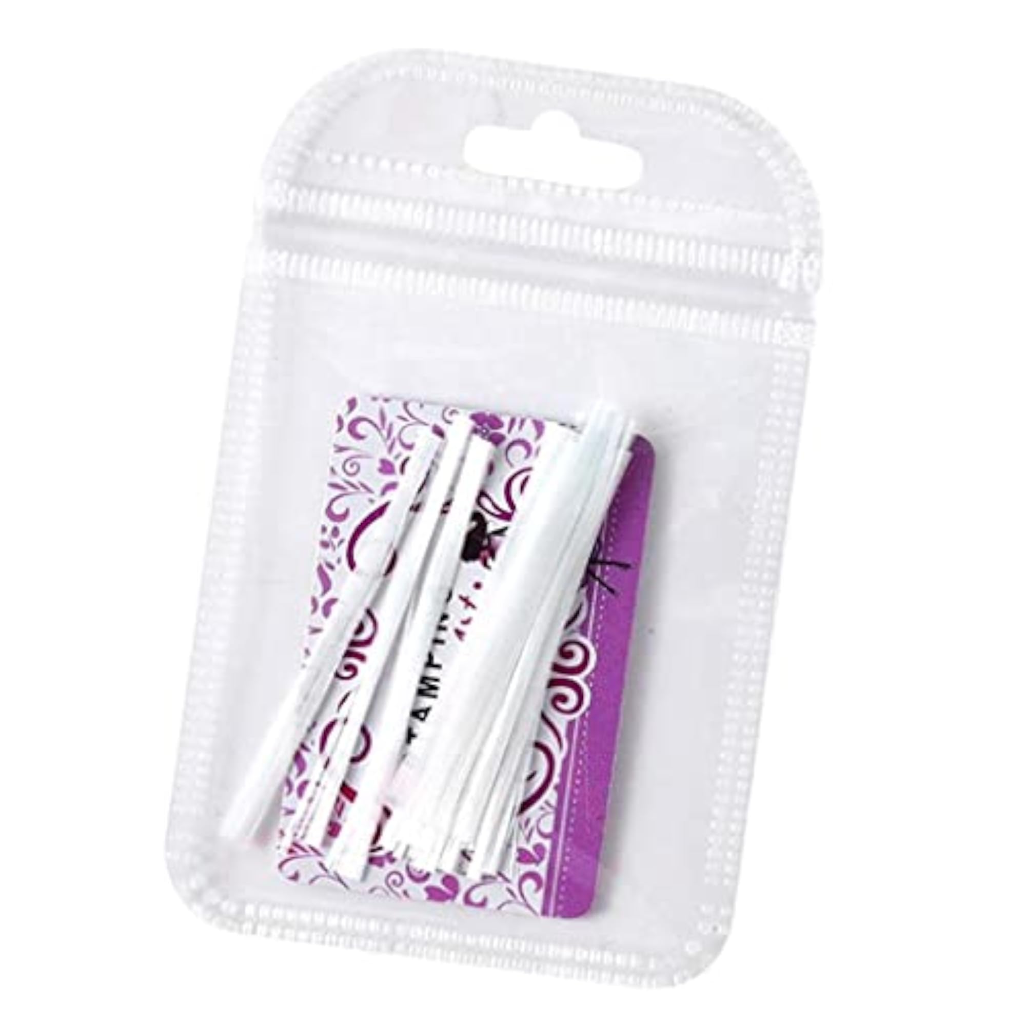 Adhesive French Nail Extension Fiberglass Tips Form