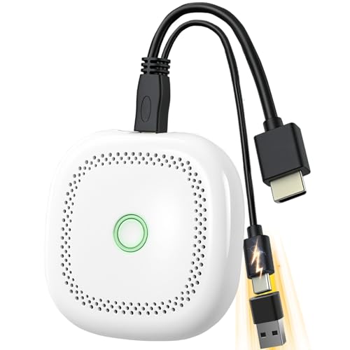 MaDual CX HDMI ~[LXg 0.01bx 1080P/4K 5.8G+2.4GfAohΉ ǔő15m` ^ iOS/Android/Windows/Mac OSX}[gtH/^ubg/PC̉ʂe
