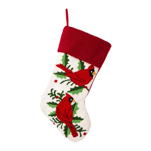 glitzhome 21' L Embroidered Cardinal Christmas...